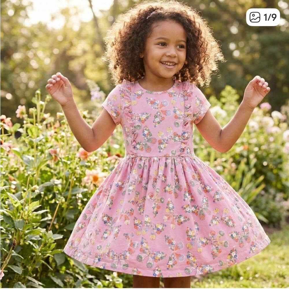 Mini Boden Frilly Twirly Dress